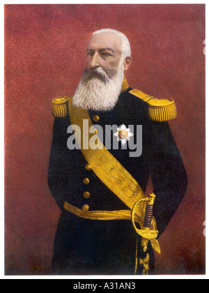 Leopold Ii. Belgien 1901 Stockfoto