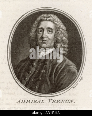 Edward Vernon Smollett Stockfoto