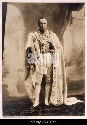 Lord Curzon als Vizekönig Stockfoto