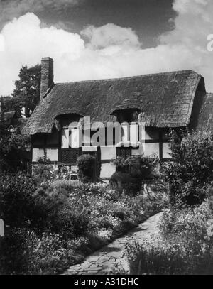 Ann Hathaways Cottage Stockfoto