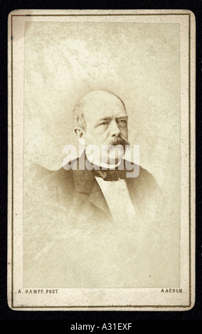 Bismarck Carte Kampf Stockfoto
