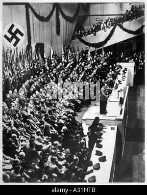 Hitler Sportpalast Stockfoto