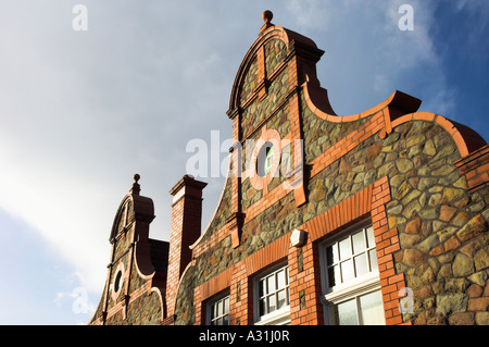 Detail von Mauerwerk auf Redland Grüne Schule ehemals Fairfield High School Montpelier Bristol UK Stockfoto