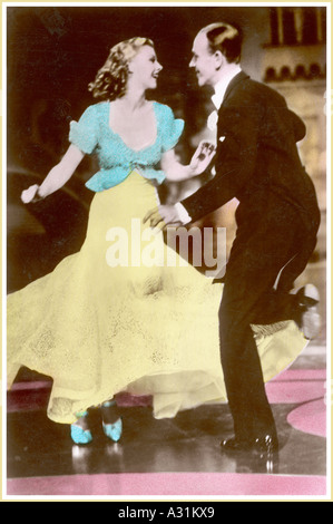 Ginger Rogers Astaire Stockfoto