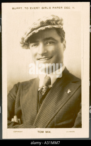 Tom Mix Lilywhite Stockfoto