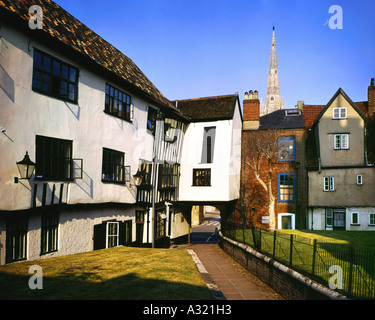 De - Norfolk: tombeland Gasse in Norwich Stockfoto