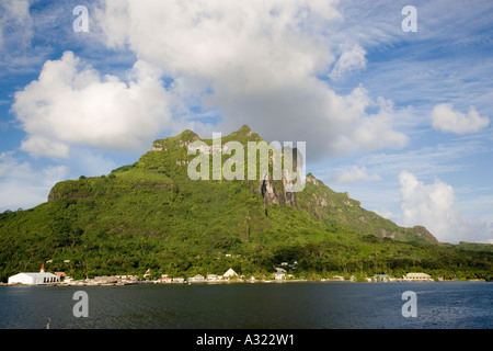 Mt Otemanu Bora Bora Französisch Polynesien Stockfoto