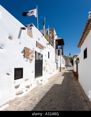 Rathaus, Betancuria (der ehemaligen Insel-Hauptstadt), Fuerteventura, Kanarische Inseln, Spanien Stockfoto