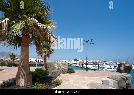 Puerto Deportivo Marina Rubicon, Playa Blanca, Lanzarote, Kanarische Inseln, Spanien Stockfoto