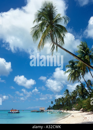 Pigeon Point, Tobago, Trinidad und Tobago, Karibik - 1998, bevor der Strand, durch übermäßige Entwicklung verwöhnt wurde genommen Stockfoto