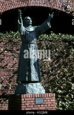 Statue von St. Francis Xavier Tokio Japan Stockfoto