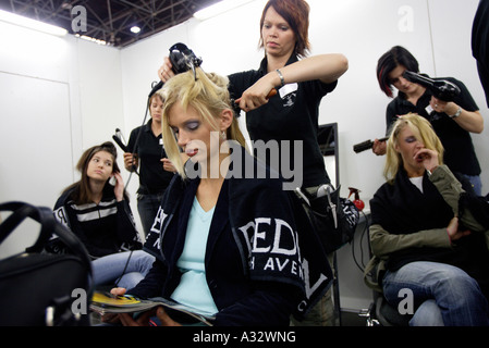 Die Fashion show Collections Premieren Düsseldorf - CPD, Düsseldorf Stockfoto