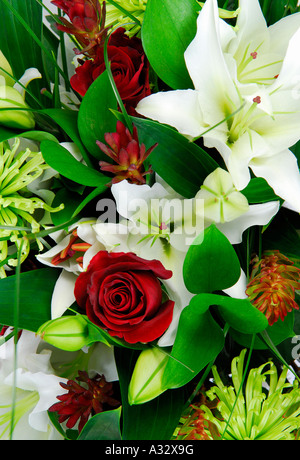Hochzeit Blumenstrauß Stockfoto