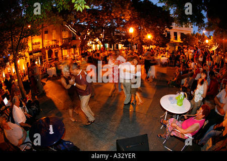 Tango in San telmo Stockfoto