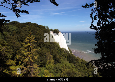 Der Könige Stuhl auf der Insel Rügen, Deutschland Stockfoto