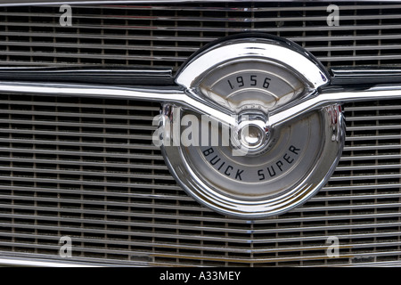 Abstrakten Detail eines klassischen 1956 Buick Super Automobils. Stockfoto