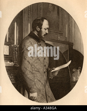 Albert, Prinzgemahl, 1819 - 1861, hier im Jahre 1861 gesehen. Stockfoto