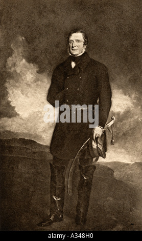 FitzRoy James Henry Somerset, 1. Baron Raglan, 1788 - 1855. Englischer Soldat und Oberbefehlshaber, während des Krimkrieges Stockfoto