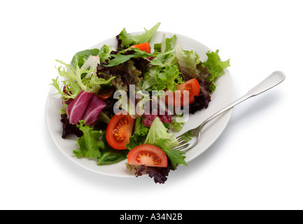 Gemischter Salat Stockfoto