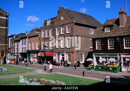 High Street, Rochester, Kent, UK Stockfoto