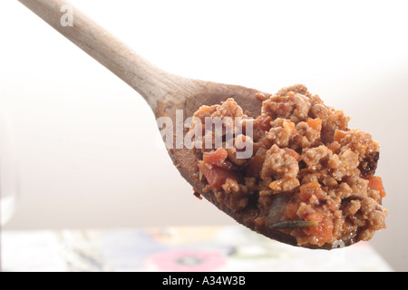 Sugo di Carne Piemontese nördlichen italienisches Fleisch-Sauce für pasta Stockfoto