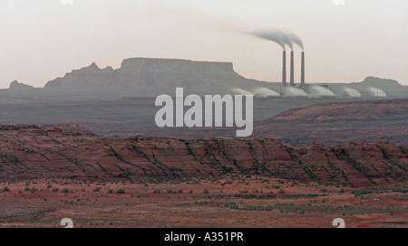 USA Arizona Seite Navajo Kraftwerk Stockfoto