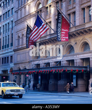 Carnegie Hall, New York, USA. Stockfoto