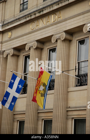 Kanada-Haus in Trafalgar Square in London Stockfoto