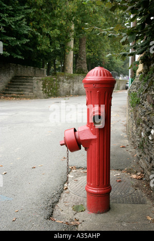 Altfranzösisch Hydranten Stockfoto