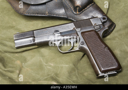 Belgische gemacht FN Browning HP GP35 Modell 1935 Hi Power Stockfoto