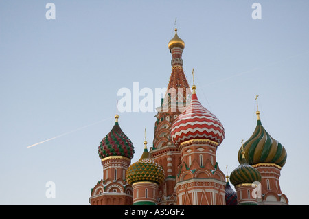 Basilius s Kathedrale in roter Platz Moskau Stockfoto