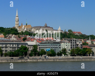 Fischer Bastion der Hilton Hotel Matthiaskirche Budapest Ungarn Stockfoto