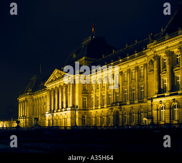 Palais Royal in Brüssel Belgien, Heimat von König Albert II Stockfoto