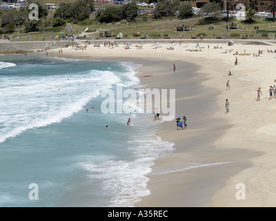 Nähe: Tamarama Beach von der Küste weg von New South Wales in Australien Stockfoto