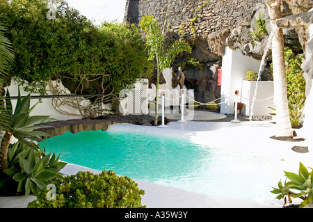 Stiftung César Manrique in Tahiche, Lanzarote Stockfoto