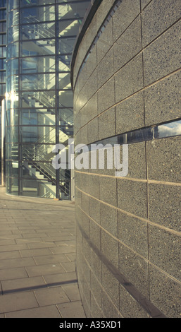 Fürsten Kai Gebäude Zentrum von Leeds Großbritannien 2001 Stockfoto