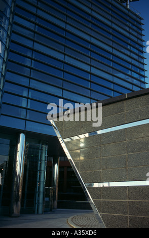 Fürsten Kai Gebäude Zentrum von Leeds Großbritannien 2001 Stockfoto
