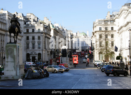 Waterloo Place mit Blick auf Regent Street London Stockfoto