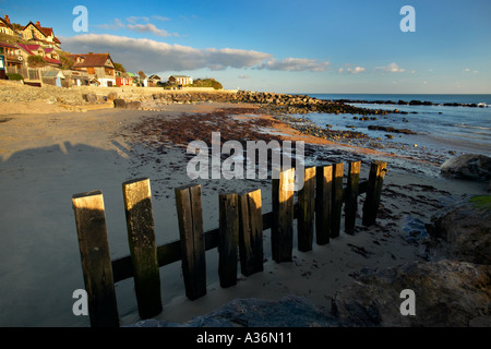 Steephill Cove Isle Of Wight Stockfoto