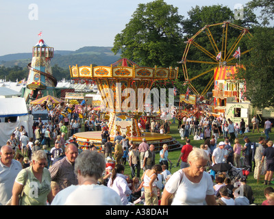 CHATSWORTH HOUSE SPIELEN FAIR Stockfoto