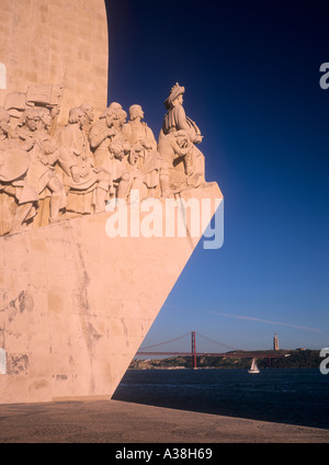 Denkmal der Entdeckungen Belem von Lissabon Portugal Stockfoto