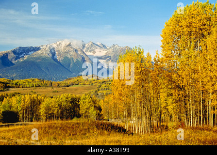 Herbst im Bulkley-Tal Stockfoto