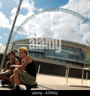 Wembley-Stadion London England UK Stockfoto