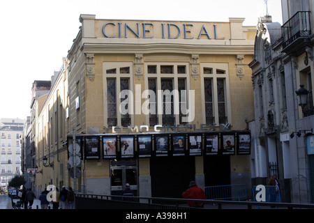 Cine Ideal, Madrid Stockfoto