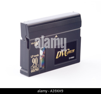 Mini DV-Videokassette Stockfoto