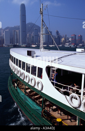 Star Ferry - Kowloon, Hong Kong, CHINA Stockfoto