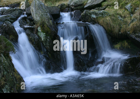 Kleine Wasser-Beck über Haweswater im Lake District, Cumbria Stockfoto