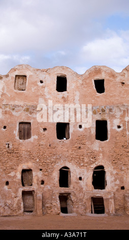 Die befestigte Korn lagern Qasr Al Haj Libyen Stockfoto