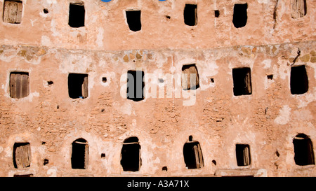 Die befestigte Korn lagern Qasr Al Haj Libyen Stockfoto