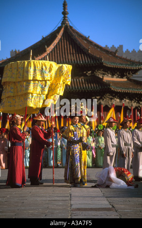 Qing-Dynastie Festzug 1 Stockfoto